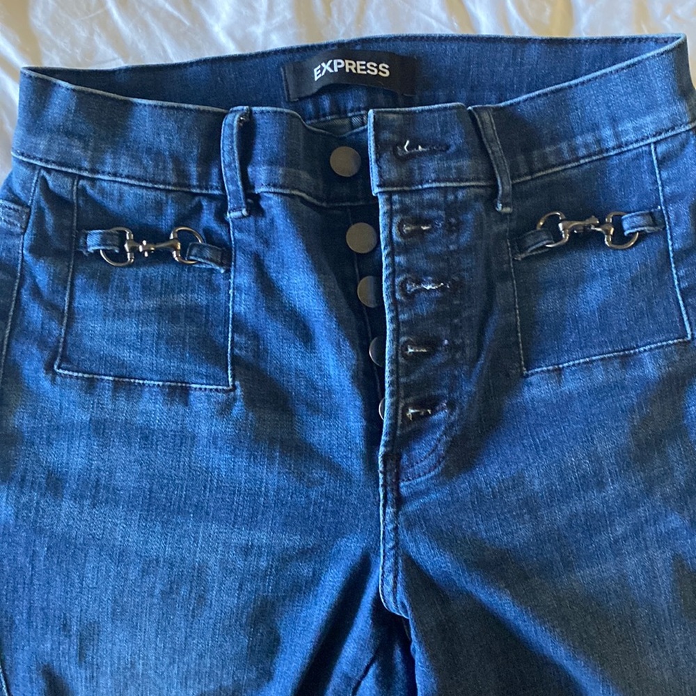 Size 8 Express jeans - high rise